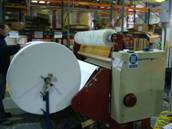 Machine winding protective film